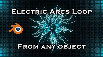 Electricity and Electric Arcs from Any Object (Tesla Coil) - Blender Tutorial