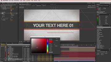 Tutorial: Changing Colors In Adobe After Effects