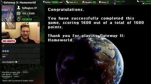 Gateway II: Homeworld game ending - Adventure Quest #167