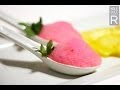 Molecular gastronomy  strawberry foam recipe