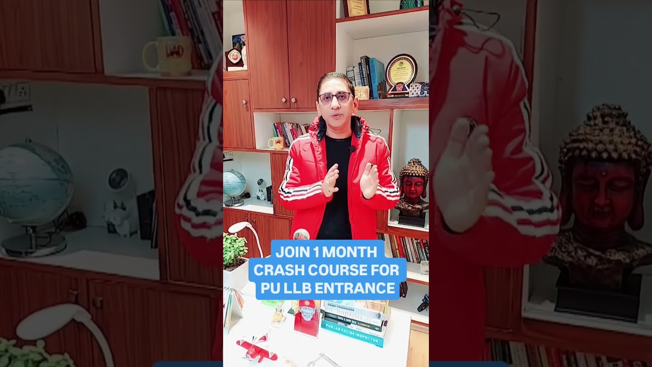 Best coaching institute for PU LLB entrance in Chandigarh : PU law Entrance coaching in chandigarh