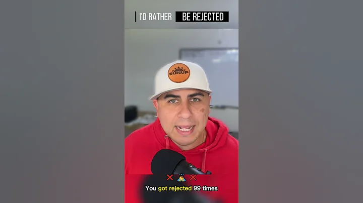I'd rather be rejected a thousand times