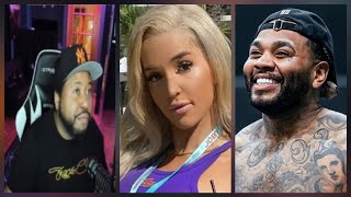 Hoolllyyyy! DJ Akademiks reacts to Kevin Gates being exposed by trans model Lilah Gibney!