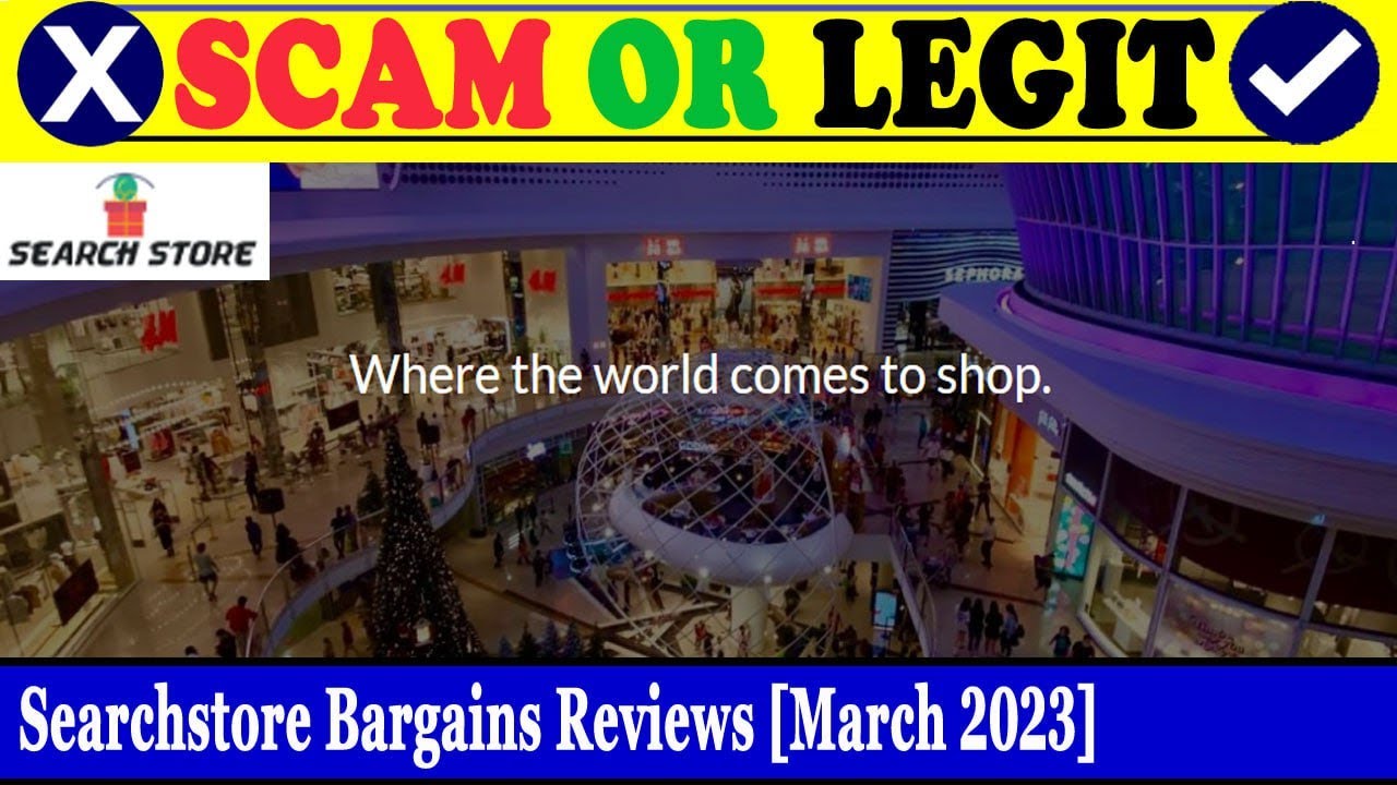 Searchstore Bargains Reviews (March 2023) Is This A Legitimate Site ? Find Out ! Scam