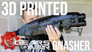 3D Printed Gears Of War Gnasher Shotgun Replica Prop