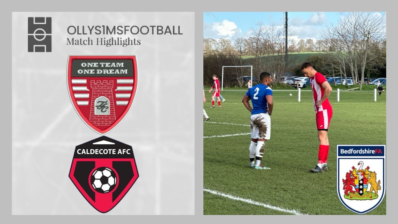 Totternhoe FC vs Caldecote AFC | Bedfordshire Senior Trophy Semi Final | 24/02/2024