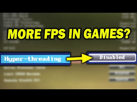 Hyper Threading (SMT) - On Vs Off For PC Gaming.