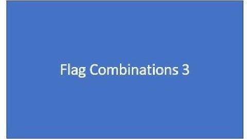 flag combinations 3