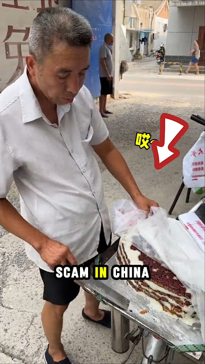 The Cake Scam in China That Shocks Everyone!
