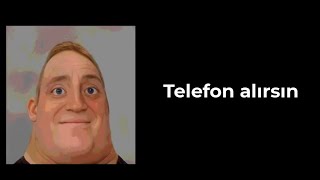 Telefon Alırsın Mr Incredible Becoming Uncanny Meme Türkçe