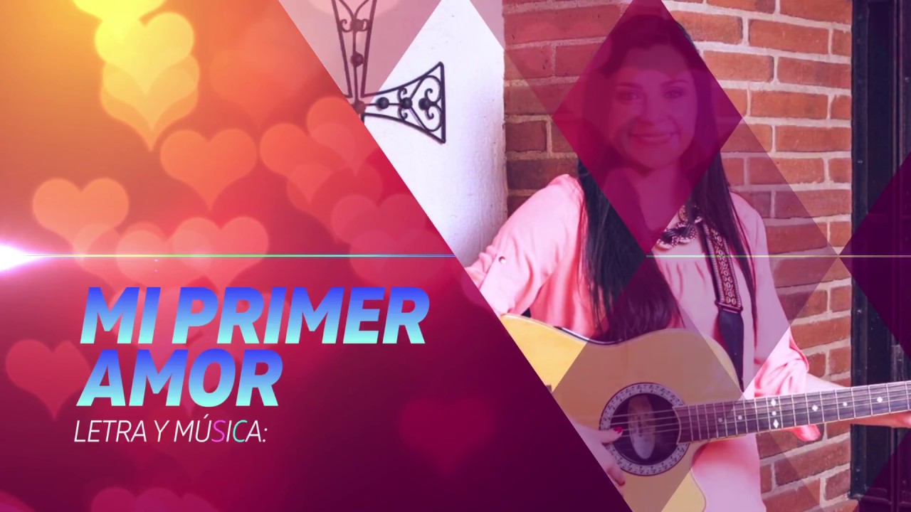 Andrea Arias Mi primer amor ( Lyrics Song ) YouTube