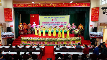 LỄ ĐÓN BẰNG CÔNG NHẬN XÃ LIÊM CẦN ĐẠT CHUẨN NÔNG THÔN MỚI NÂNG CAO - PHẦN 1: VĂN NGHỆ CHÀO MỪNG