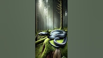 Forest Snake#titanoboasnake#ai#aiwildlife#animate#animation#aicreator#snakevideo#dinosauranimation