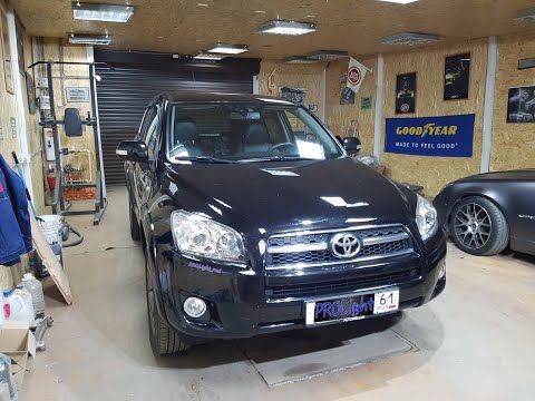 Toyota Rav 4. Качественный ксеноновый свет + скрытая установка ксенона.