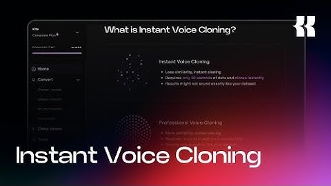New Feature: Instant Voice Cloning in Seconds with Kits.ai