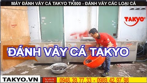 Máy đánh vảy cá tự động takyo đánh vảy cá rô, đánh vảy cá lóc, đánh vảy cá rô phi, vảy cá diêu hồng