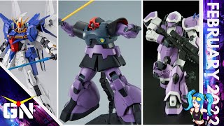 Gunpla LineUp February 2022