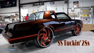 WhipAddict: World's First Monte Carlo SS Tuckin 28s! Kandy Root Beer G Body, STR Dre,