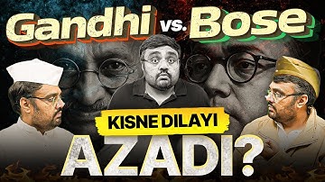 Gandhi vs Bose – The Untold TRUTH of India’s Independence🇮🇳 | Pratik Nayak History