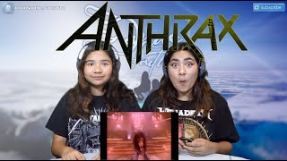 Two Girls React To Anthrax - Antisocial (Official Video)