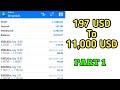 $197 To $11,000 | Part 1