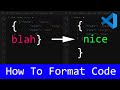 VSCode How To Format Code VS Code Format JSON Visual Studio Code VSCode How To Format Code VS Code Format JSON Visual Studio Code