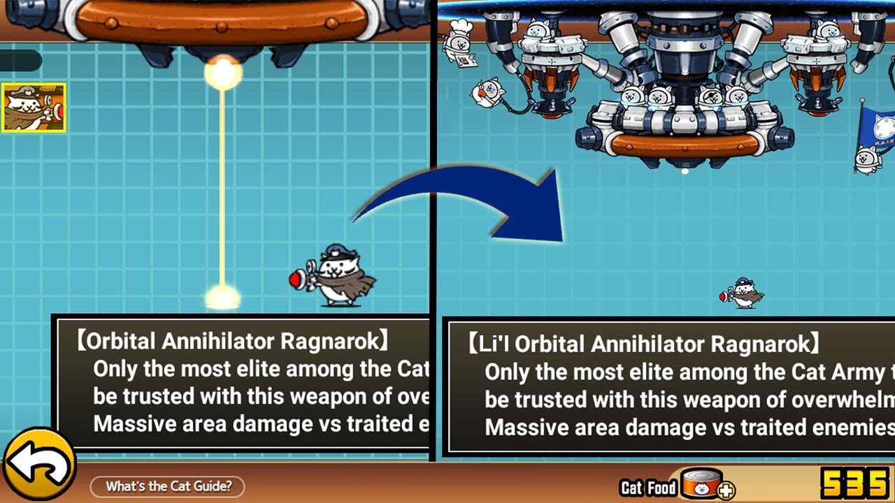 The Battle Cats Li'l Orbital Annihilator Ragnarok YouTube