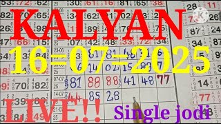 STUDY KALYAN VVVIP SINGLE OPEN JODI PANEL LIVE!!!