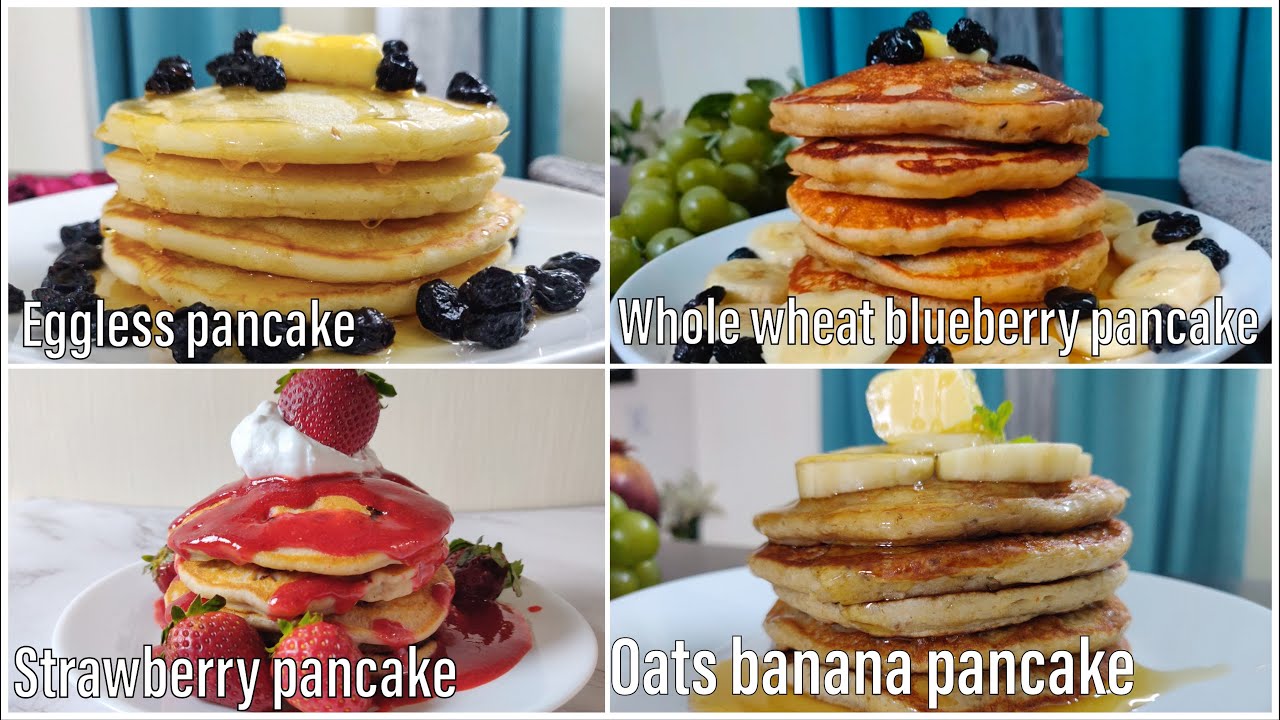 4 Eggless Pancake Recipes | Eggless Pancake Recipe | Light & Fluffy Pancakes | Best Bites