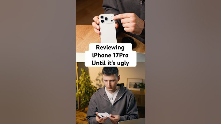 Reviewing iPhone 17 Pro until it’s ugly