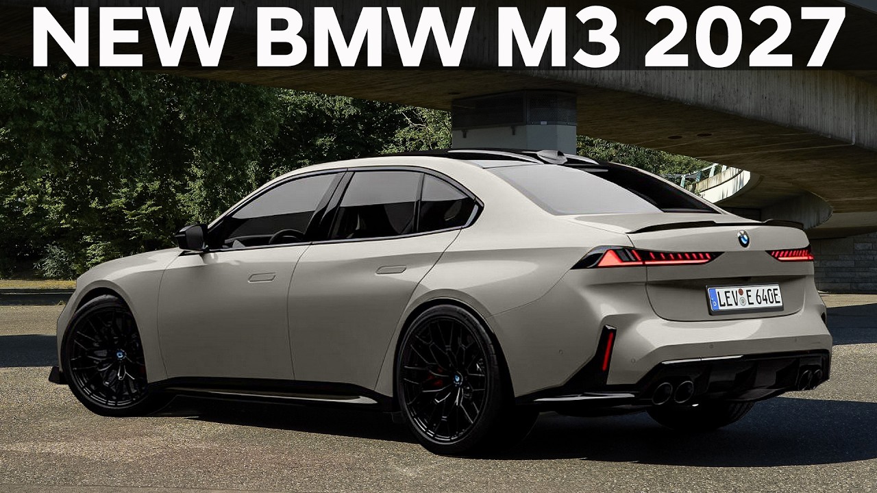 2027-2028 BMW M3 (3-Series) G50 - Идеальный компактный седан!