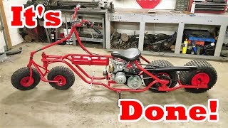 Four Wheeled Motorcycle Part 13 (It's Done!)