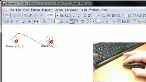 Powersim Demo: Connecting two variables in Powersim Studio