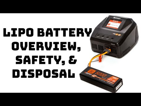 LIPO Battery Overview, Safety, & Disposal