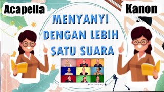 MENYANYI DENGAN LEBIH SATU SUARA - MATERI SENI MUSIK SMP/MTS KELAS 7