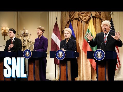 Donald Trump Baltic States Cold Open - SNL