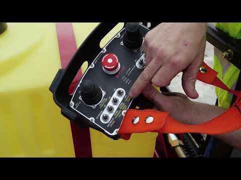 REMOTE CONTROL - TRIPLE ROLLER TUBE PAVER 275 | ALLEN ENGINEERING