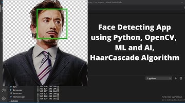 Face Detection Mini Project using Python, OpenCV, ML, AI and HaarCascade Algorithm for Beginners