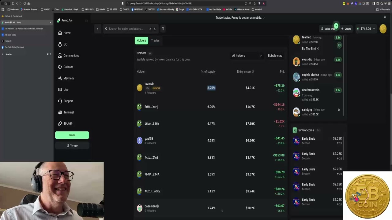 Quarter of a million $$$$ in trading volume last Sunday