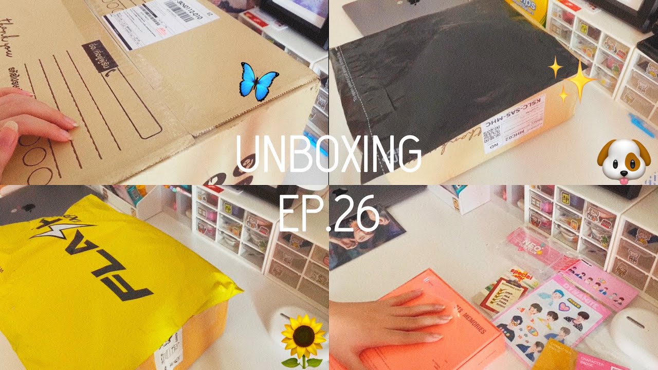 Unboxing BTS | แกะพัสดุติ่งบังทัน | ทั้งหมด 6 พัสดุ |EP.26 |Ne Nenee