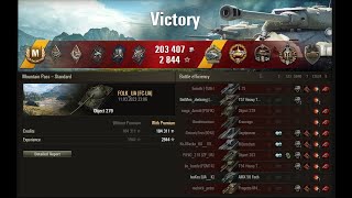 Gorgeous fight on object 279. a lot of medals !! watch everyone. 13K DAMAGE!!!