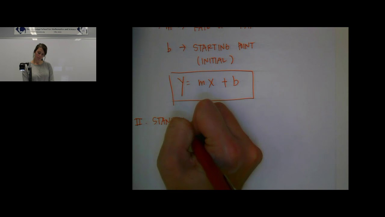 Algebra 1 Unit 4 Day 7 - YouTube