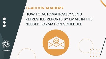 How to automatically email refreshed Xero and QuickBooks reports in Google Sheets, Excel, PDF format