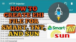 How To Make  HTTP INJECTOR TNT IG10 EHI 2020