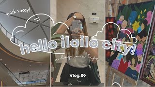 Iloilo City!  taking a breather grocery shopping  hi rukia  - Vlog.59