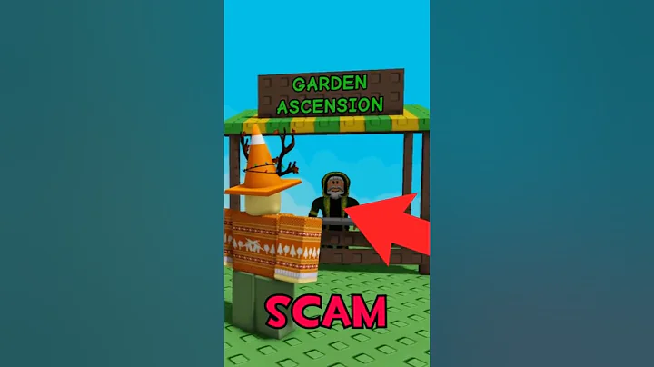 NEW SCAM in grow a garden 🌱💀 #growagarden #roblox #robloxmemes #shorts