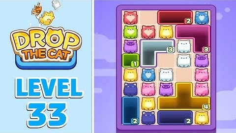 Drop The Cat Level 33 Walkthrough Solution