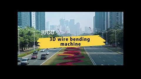 Fully Customized Different Radius 5 Axis Automatic 3d cnc wire bending machine china