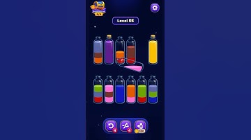 Magic Sort Level 55 ASMR Puzzle Game #shorts