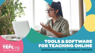 ⏺️ WEBINAR REPLAY: Tools & Software for Teaching Online screenshot 5